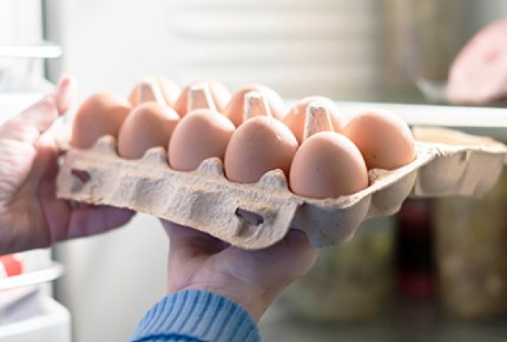 Come e dove conservare le uova in frigorifero