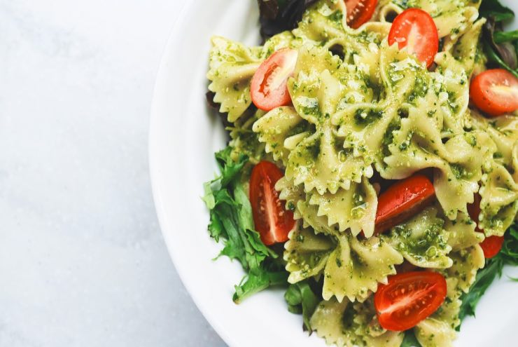 pasta al pesto e pomodorini