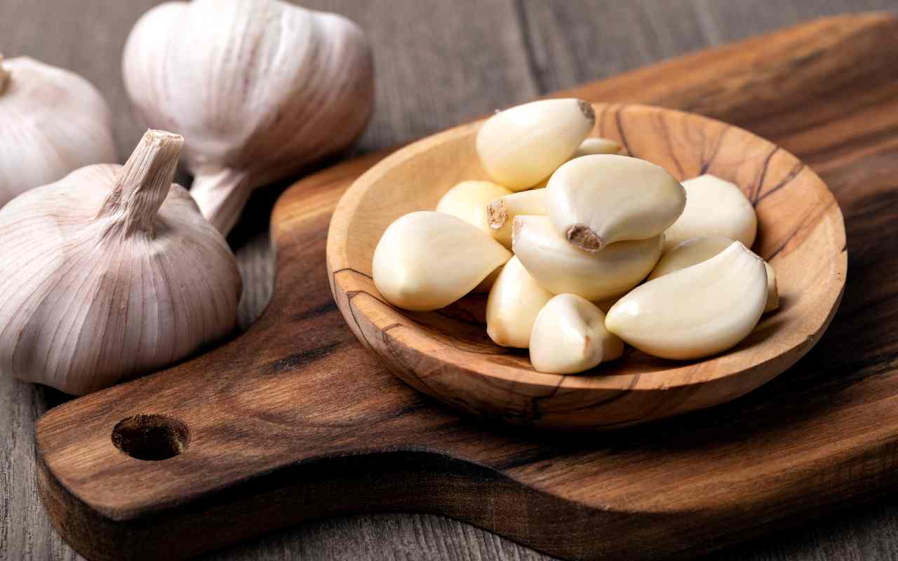 Conservare l'aglio correttamente