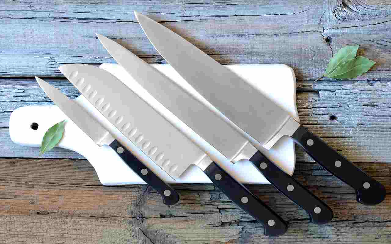 Il metodo per affilare i coltelli