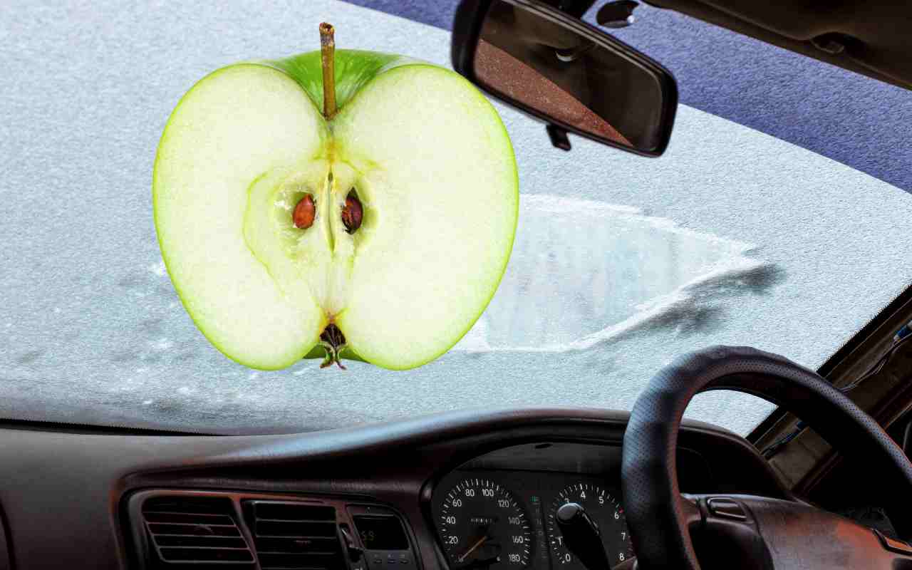 Come risolvere il parabrezza con la mela