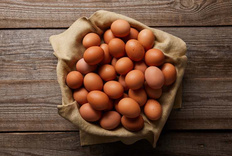 Attenzione alle uova, è rischio biologico