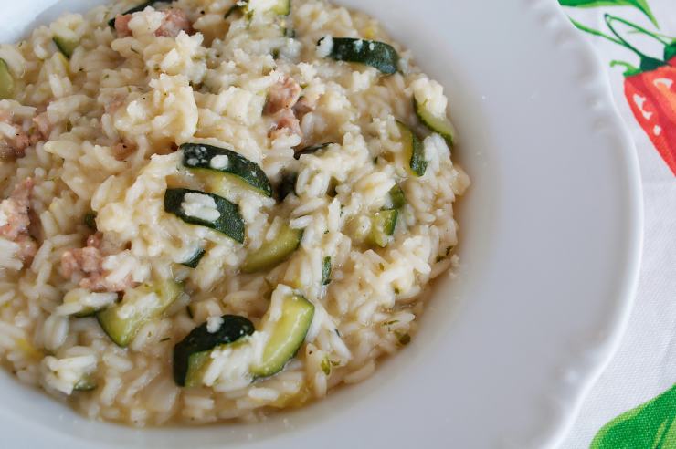 La ricetta del riso con zucchine light