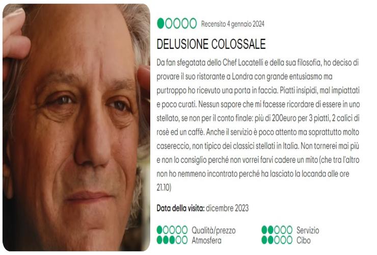 Bufera su Giorgio Locatelli