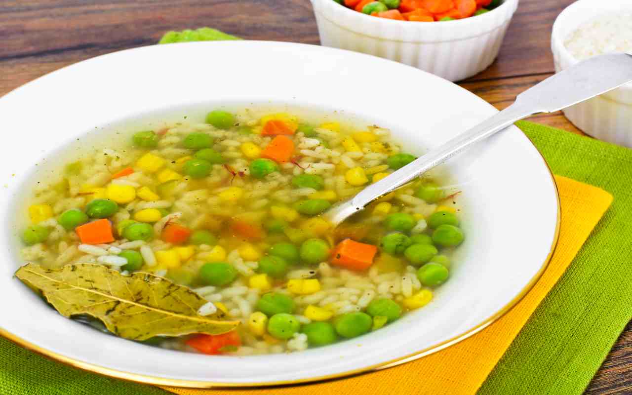 Minestrone richiamato d'urgenza assoluta