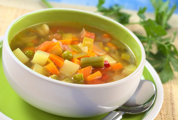 Minestrone richiamato d'urgenza assoluta