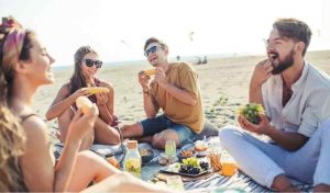 I migliori cibi da mangiare in spiaggia