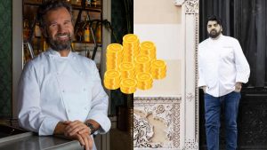 Carlo Cracco e Antonino Cannavacciulo