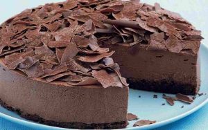 Segreto per la cheesecake al doppio cioccolato