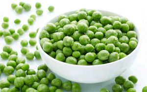 Richiamo alimentare sui piselli