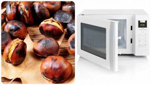 Cucinare le castagne al microonde