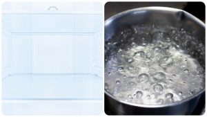 Un trucco per sbrinare il freezer