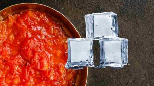 Cubetti di ghiaccio nel sugo, perché?