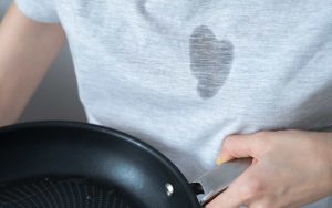 Come pulire dalle macchie d'olio?