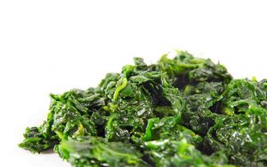 Richiamo alimentare per spinaci
