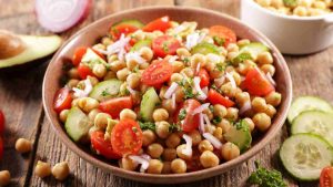 La ricetta dell'insalata di ceci
