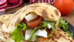 Un tipo di pane home made